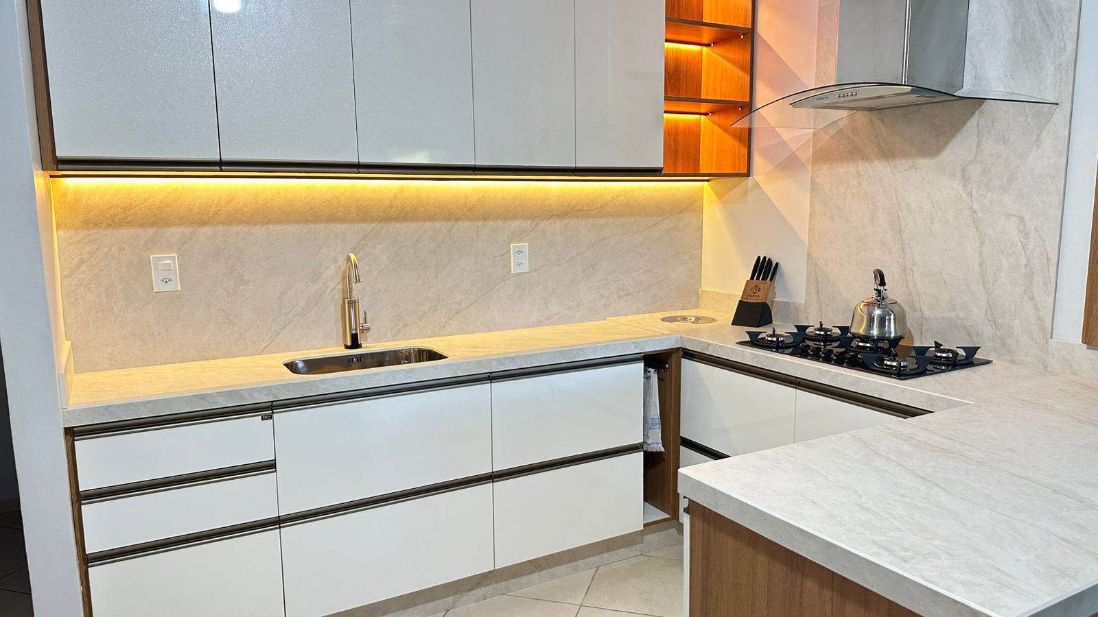 Ambiente revestido com Laminart